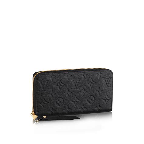 lv wallet black|louis vuitton black zipper wallet.